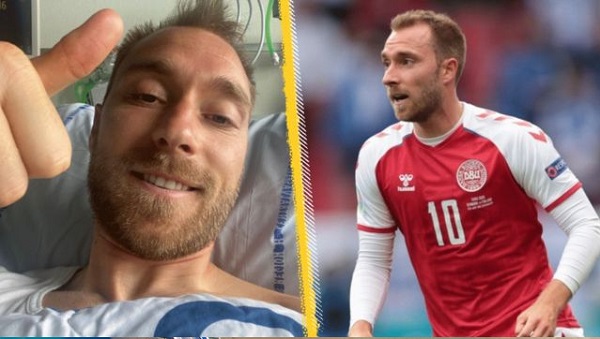 Christian Eriksen recovered from his injury