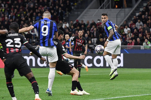 Inter Milan Beat AC Milan 2-0 in UCL Semi-Final 1st Leg